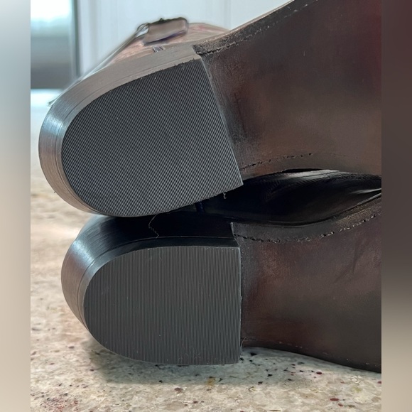 NEW Rare Lucchese Women’s Goat Leather Anthracite / Pewter Boots - Picture 14 of 16